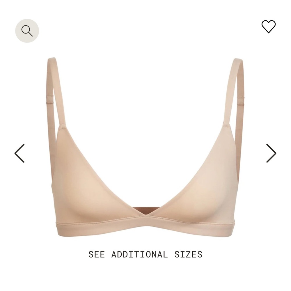 SKIMS triangle bralette